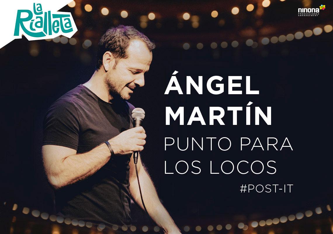 Teatro en valencia | Ángel Martín. Punto para los locos